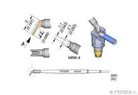 Grot C210025 do rączki JBC T210