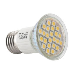 Żarówka E27 SMD 24LED WW 5W