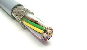 Przewód sterowniczy w ekranie LIYCY 300/300V 18x0,75 szary linka TKD /100m/