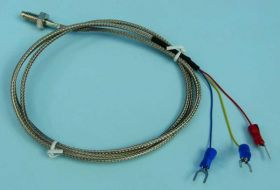 SONDA TEMP.PT-100 0-450řC M6 1mb MET.PAN