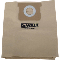 DEWALT DXVA19-4204a Dust collector bag 3-piece set for Wet &amp; Dry Vacuum Cleaner