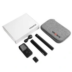 MAKA MK2301 Wielofunkcyjne urządzenie pomiarowe 7 w 1 Temperatura celowa, test odległości i pomiar kąta Wysoce precyzyjna analiz