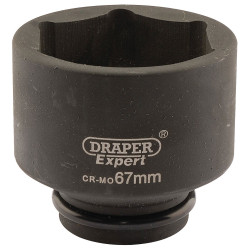 Draper Expert 05044 Expert 67mm 3/4&quot; Square Drive Hi-Torq&#xAE; 6 Point Impact Socket