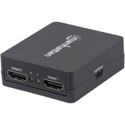 Manhattan 207652 HDMI splitter 2 ports 1920x1080p Black