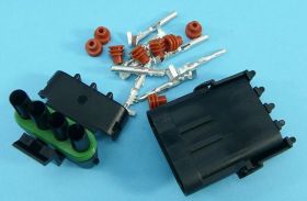 ZŁ.WEATHERPACK 4-PIN WT+GN. KPL