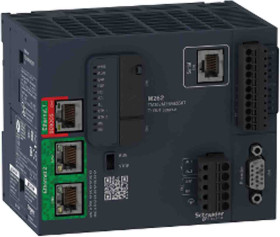 Sterownik logiczny Schneider Electric M262 4 4 Ethernet IP/Modbus TCP, Sercos III, łącze szeregowe, Modbus RTU i ASCII,