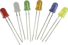 Dioda LED THT Thomsen LED-5-BL-2,4-RT-750 LED-5-BL-2,4-RT-750, 5 mm, 750 mcd, 1 szt.