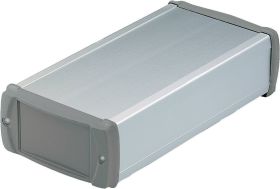 Obudowa uniwersalna Bopla BOS Ecoline ELP 620-100, aluminium, ABS, naturalny, czarny (ral 9005), (D x S x W) 100 x 57.5
