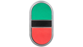 Napęd Przycisku Podwójny Zielony/Czerwony Z Samopowrotem Wystający/Płaski...