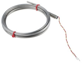 Termopara typ K do +1100C 2m kabel 100mm, Stal nierdzewna ANSI