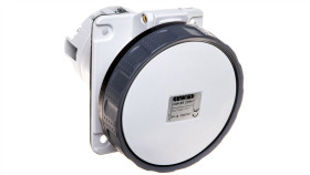 Gniazdo Tablicowe 4P 63A 500V Czarne 110X100mm Ip67 Gw63255h