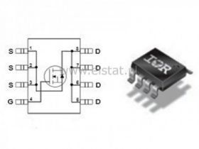 IRF 7401 N-Ch MOSFET SO8 20V 8,7A
