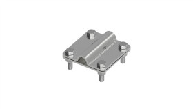 Złącze Uniwersalne 2-Elem. 80X80 Bednarka-Pręt16 Stal Nierdzewna 215.3 Ni...