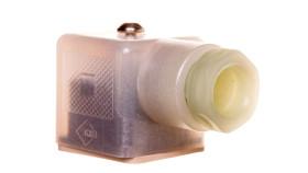 Wtyk Zaworowy 3P Typ A Z Zasilaczem Led Sacc-V-3 Con-Pg9/A -1L-Sv 24 1527919
