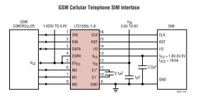SIM Power Supply and Level Translator