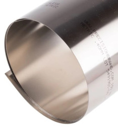 Podkładka regulacyjna ze stali, Czerwony, 1.25m x 150mm x 0.4mm