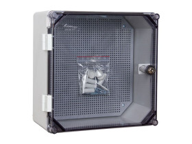 Obudowa hermetyczna natynkowa 300x300x160 mm drzwi transparentne IP65 Uni-0/T 43.00 ELEKTRO-PLAST