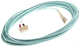 Kabel światłowodowy długość: 10m Z zakończeniem złącze B<B>: SC złącze A: LC średnica: 900μm Wielomodowy 0.8