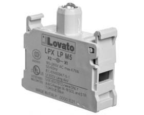 Oprawka z LED żółta 185-265V AC LPXLPM5