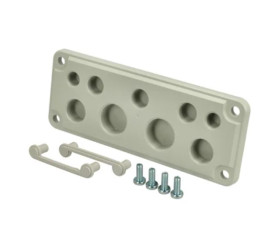 Zarządzanie kablami w systemach konstrukcyjnych 216mm Kołnierz