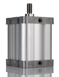 Siłownik kompaktowy skok: 80mm Norgren Ø 80mm dwustronnego działania Action 64mm Bufor RA/192080/M/80