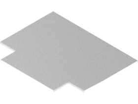 Pokrywa trójnika kanału PTKN240 grubość blachy 1,5mm 500524 BAKS