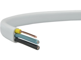 Przewód prądowy YDYp 450/750V 3x1,5 płaski drut Mercor /10m/