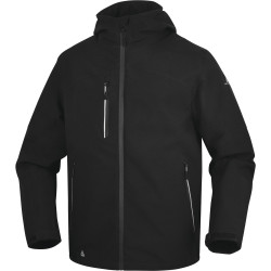 Kurtka parka, EOLE2, rodzaj Unisex, M, Czarny