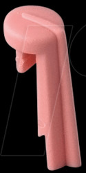 A1105003 TOP KNOBS marking element SKALA, pastel pink