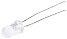 LED, THT, Zielony, 2-Pin, 4 V, 15°, Cree LED