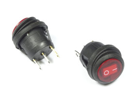 Przełącznik QY602-101 IP65 250V AC podświetlany ON-OFF