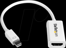 MDP2HD4KSW DisplayPort adapter, Mini DP plug to HDMI socket