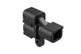 Złącze samochodowe 2-pinowe Amphenol Industrial 2-rzędowe Żeński 7.5A ATM04 Złącze