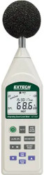 Sound level meter, 30 to 130 dB, ±1.5 dB, Extech 407780A