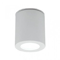 Oprawa sufitowa CLEO-O-SW biała IP44 okrągła 1xgu10 natynkowa nad prysznic hermetyczna ip44 łazienkowa