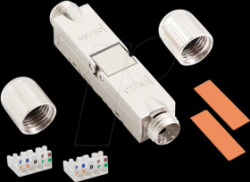 MP0073 Field attachable cable connector, Cat.6a