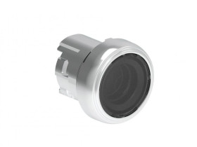 Metalowy przycisk podświetlany fi22mm dwustanowy kryty Przezroczysty LPSQL107