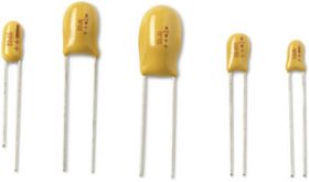ETPW Resin-Coated, Radial-Leaded Solid Tantalum Capacitors