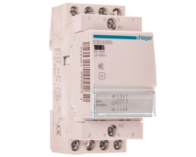 Stycznik modułowy cichy 25A 3Z 1R 24V AC/DC ESD428S