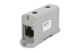 Złączka szynowa gwintowa al/cu 240mm2 szara WLZ-35P/240SZ