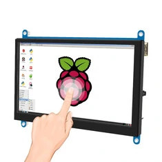 7 calowy wyświetlacz IPS/TN AIDA64 LCD mini pc Touch HDMI Module 1024 x 600 dla Raspberry Pi 3 Pi4 PC Monitor Moniteur Orange pi
