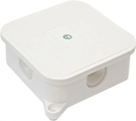 Puszka natynkowa hermetyczna pusta 85x85x35 IP44 400V biała