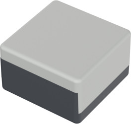 PS enclosure, (L x W x H) 50 x 50 x 30 mm, gray (RAL 7001), IP44, 06050000
