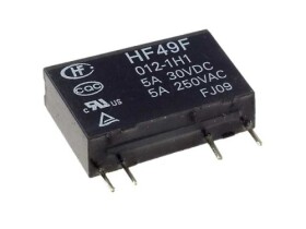 Przekaźnik 12VDC 5A HF49F-012-1H1 Hongfa; odp. JZC49F
