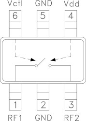 SPST Failsafe Switch SMT, DC - 6 GHz