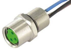 Złącze wielostykowe przemysłowe 3-pinowe M8 Montaż w przegrodzie Gniazdo Murrelektronik Limited