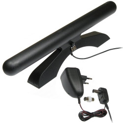 Antena radiowa UKF "SONUS-FM" Ze wzmacniaczem i zasilaczem, pokojowa