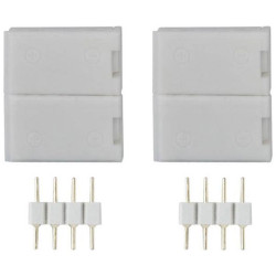 Paulmann 70489 YourLED ECO Connector 1.4x1.35 cm 2 pcs Clip-to-Clip Use