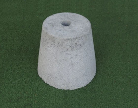 Fundament Mini_wysokość: 18 cm, średnica górna: 16 cm, średnica dolna: 20 cm, waga: 9 kg_0438621