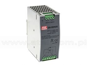 Mean Well DR-RDN20 Moduł zasilania redundantnego, 20A max, DIN TS35
